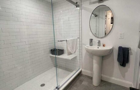 praiano-home-improvements-basement-renovation-media-lounge-bar-nook-spa-shower-10 Bathroom Remodel